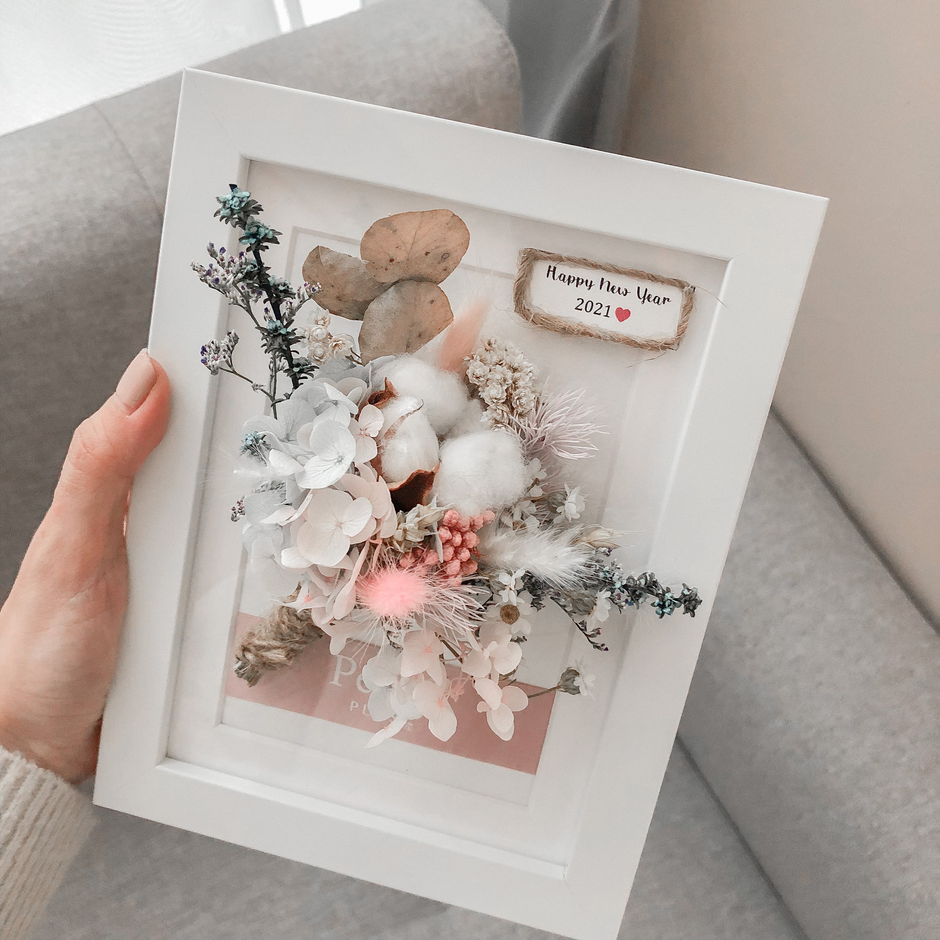 Preserved & Dried Flowers Frame